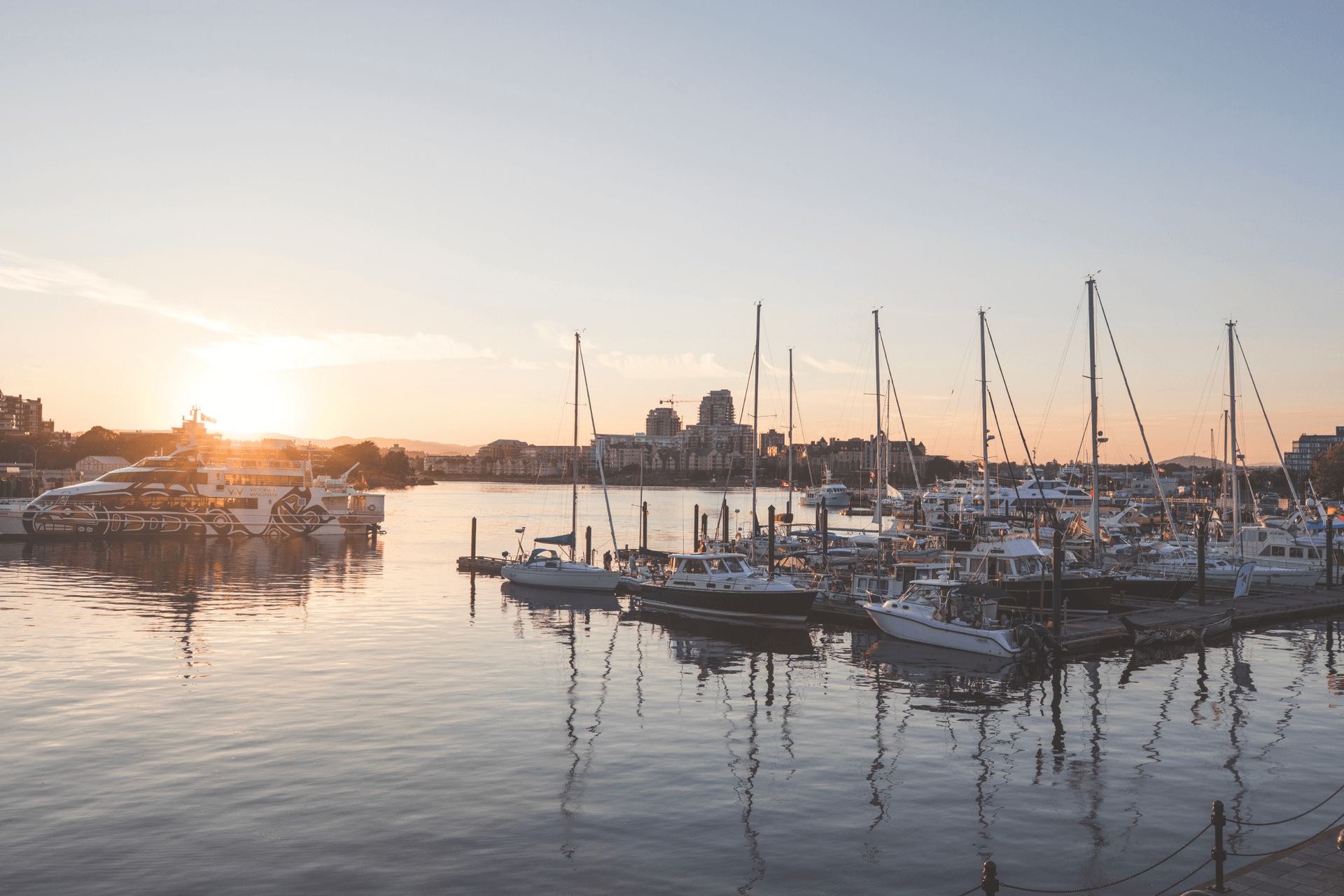 Inner Harbour Sunset