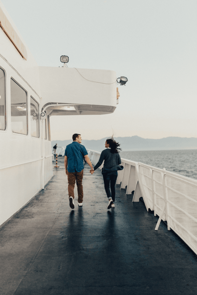 Coho outside deck