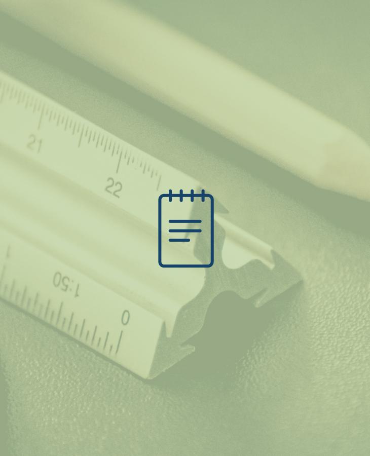 Ruler Background with note