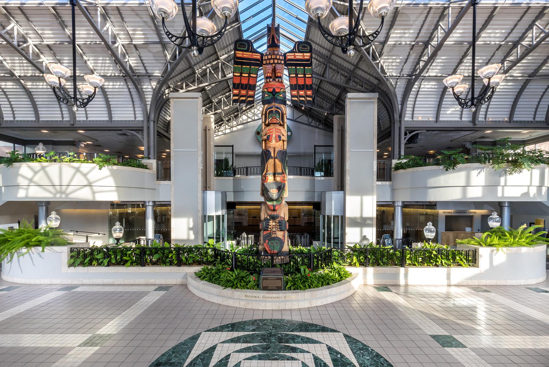 Totem pre-function area